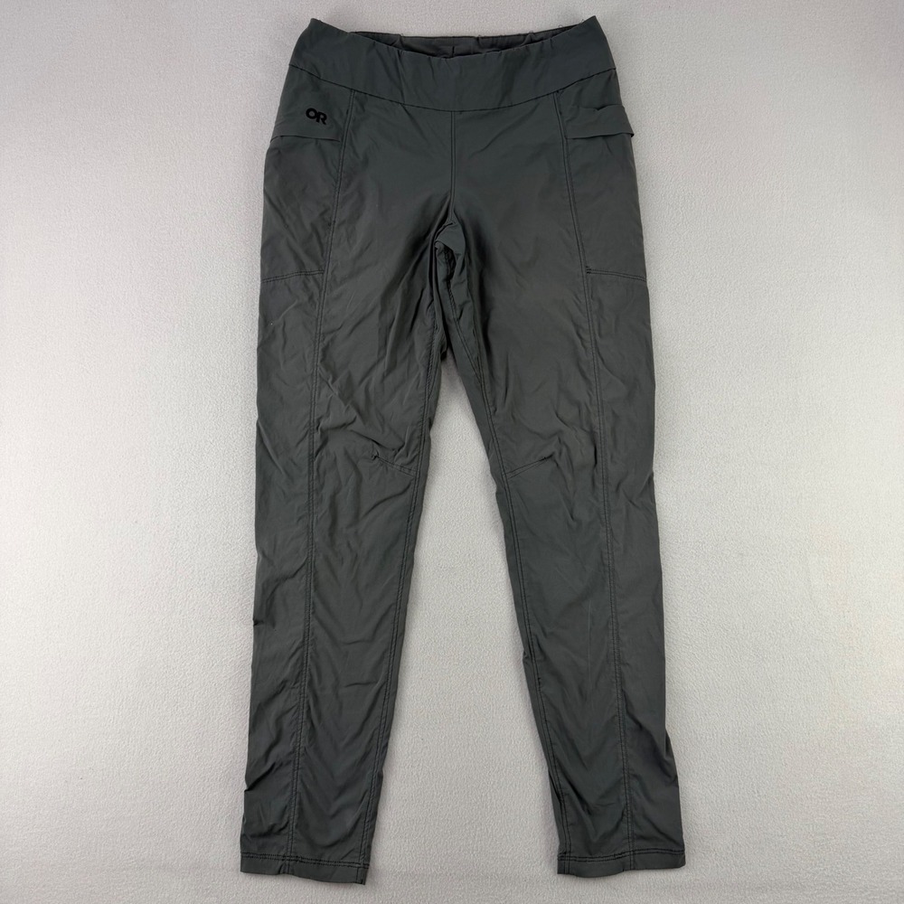 Outdoor Research Equinox Pants Womens Large Charcoal Tech Performance Cargo Camp